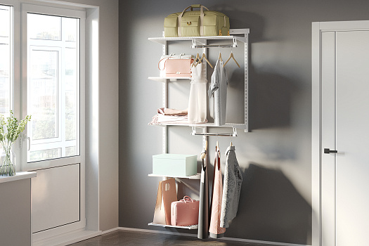 Гардеробная система GSN-3 белая