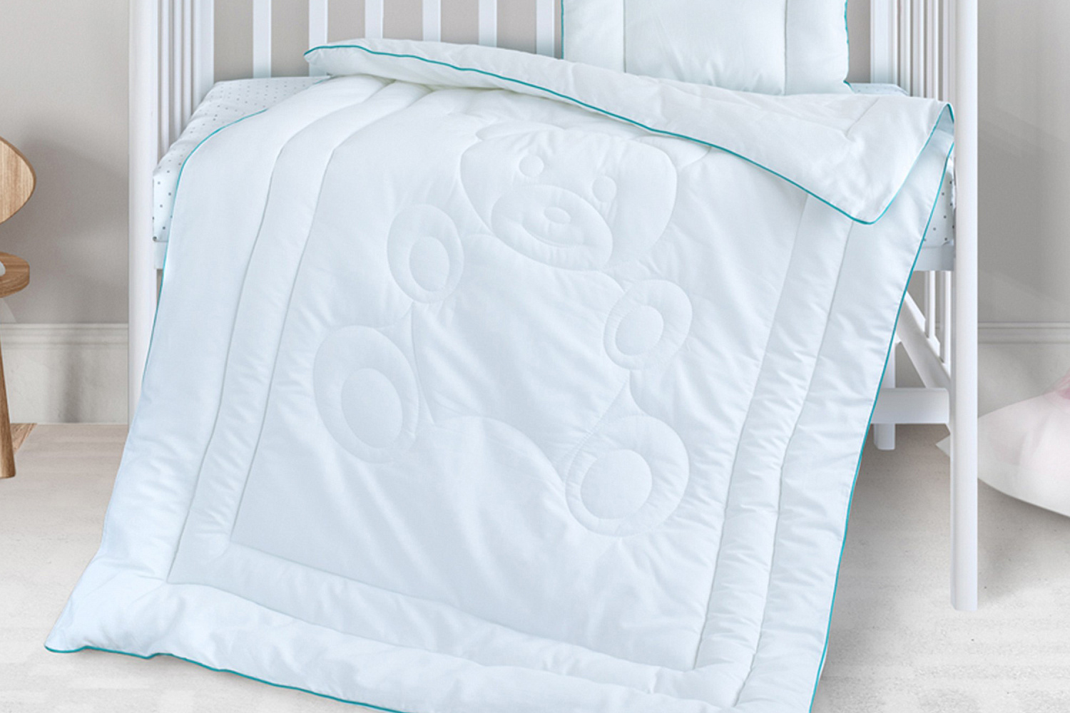 Одеяло Облачко 110х140 см детское, синтепон