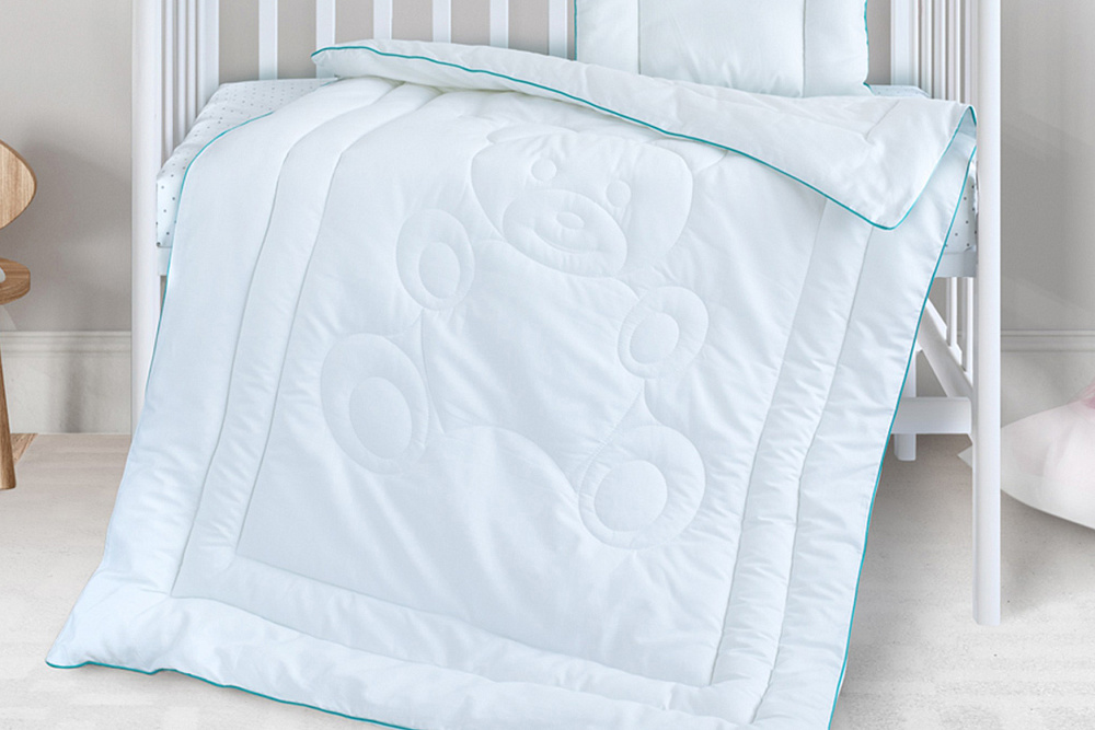 Одеяло Облачко 110х140 см детское, синтепон