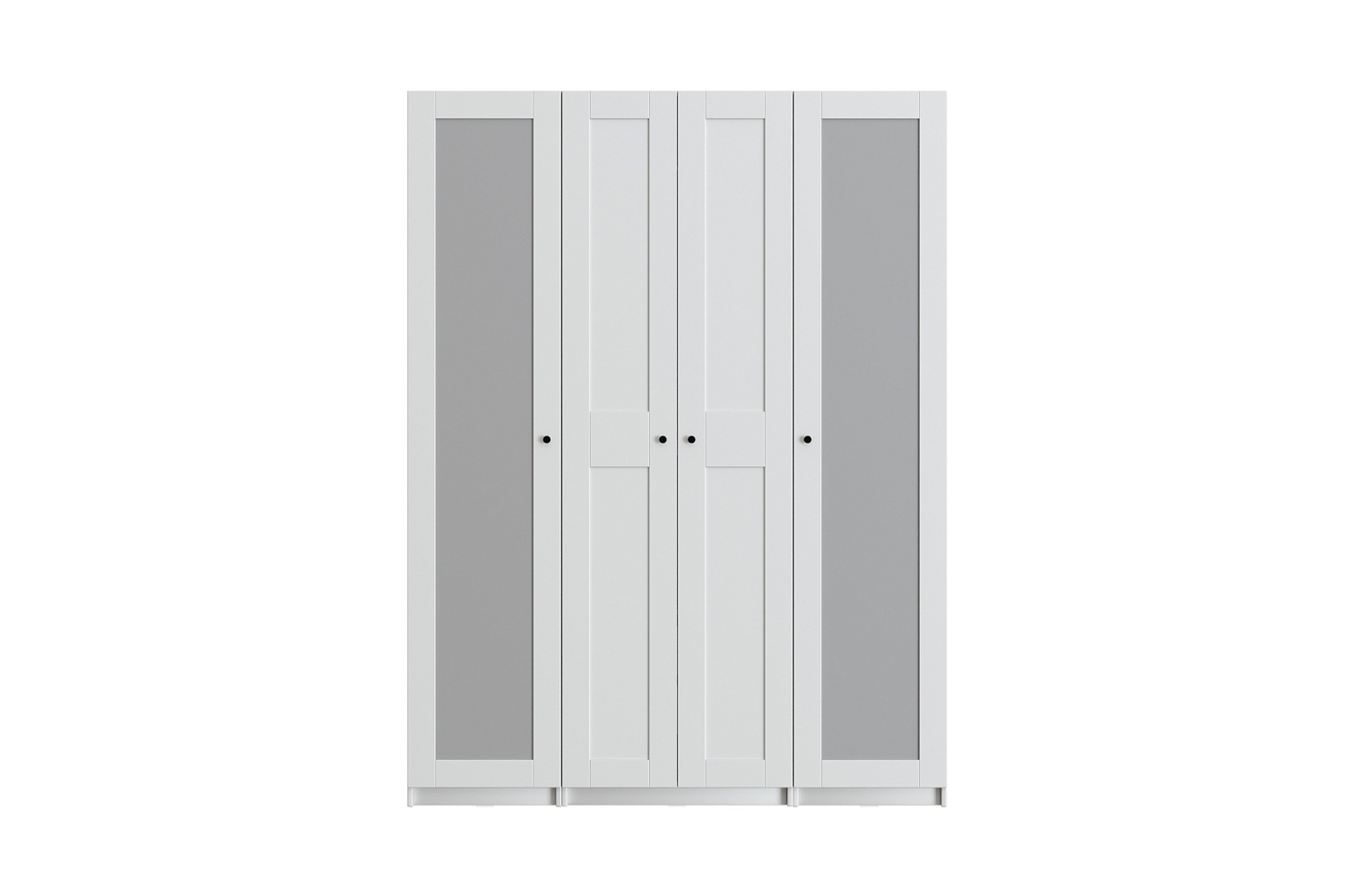 Гардеробная прямая Макс №5 белая