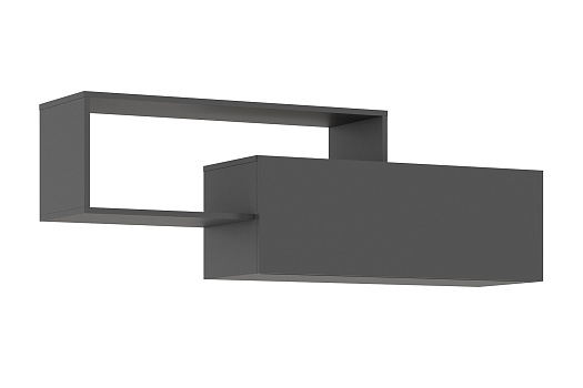 Полка 2-х ярусная Норд графит