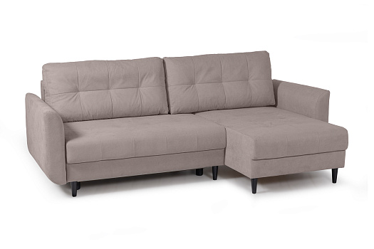 Диван угловой еврокнижка Остин светло-коричневый