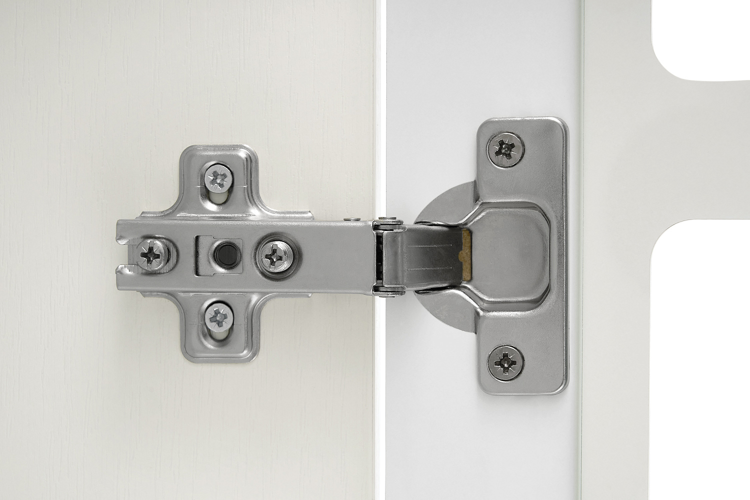 Шкаф-витрина Ливерпуль белый / ясень ваниль