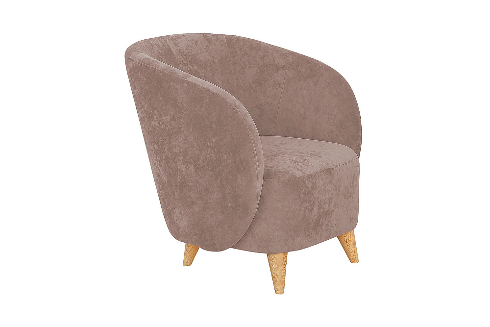 Кресло Рикко светло-коричневое