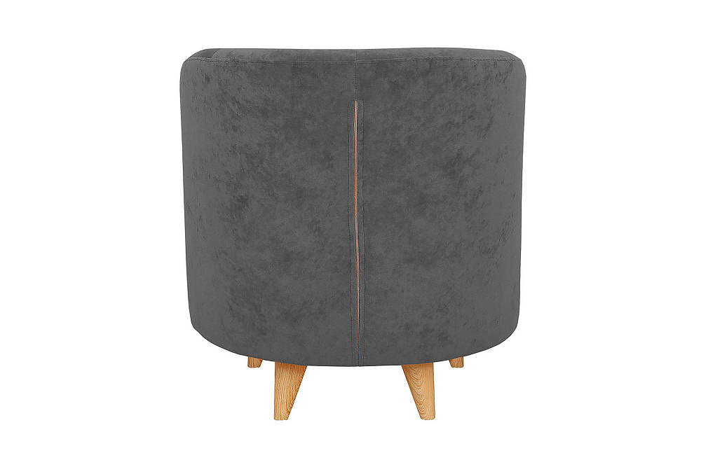 Кресло Рикко темно-серое