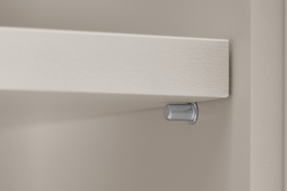 Шкаф 3-х створчатый с антресолью Норд кашемир