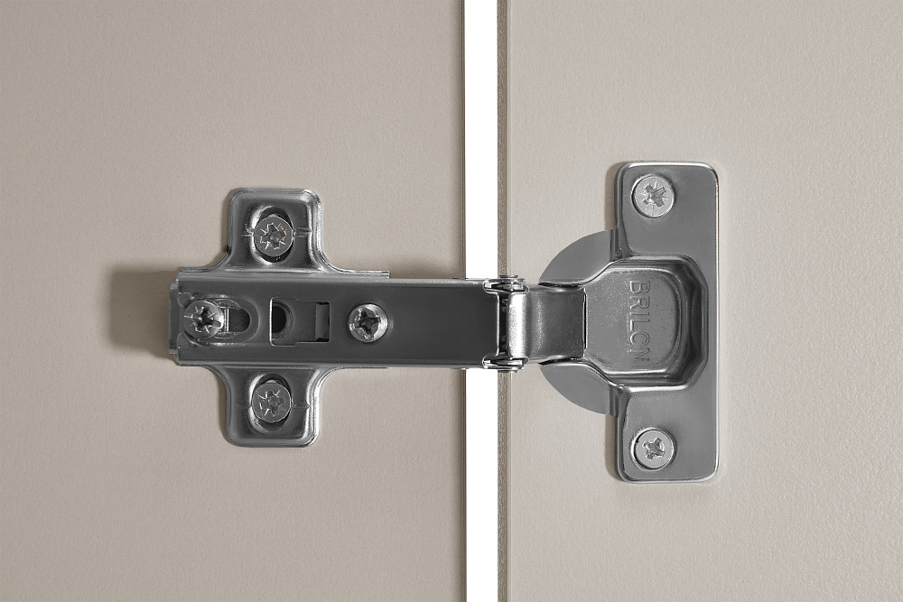 Шкаф 3-х створчатый с антресолью Норд кашемир