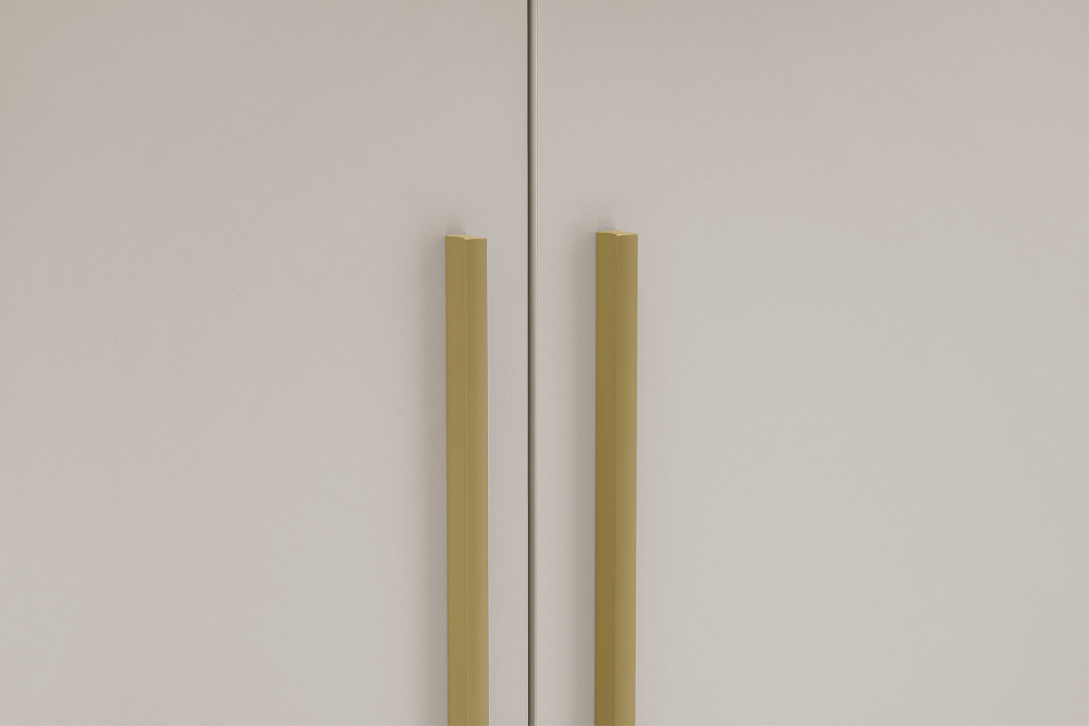 Шкаф 3-х створчатый с антресолью Норд кашемир