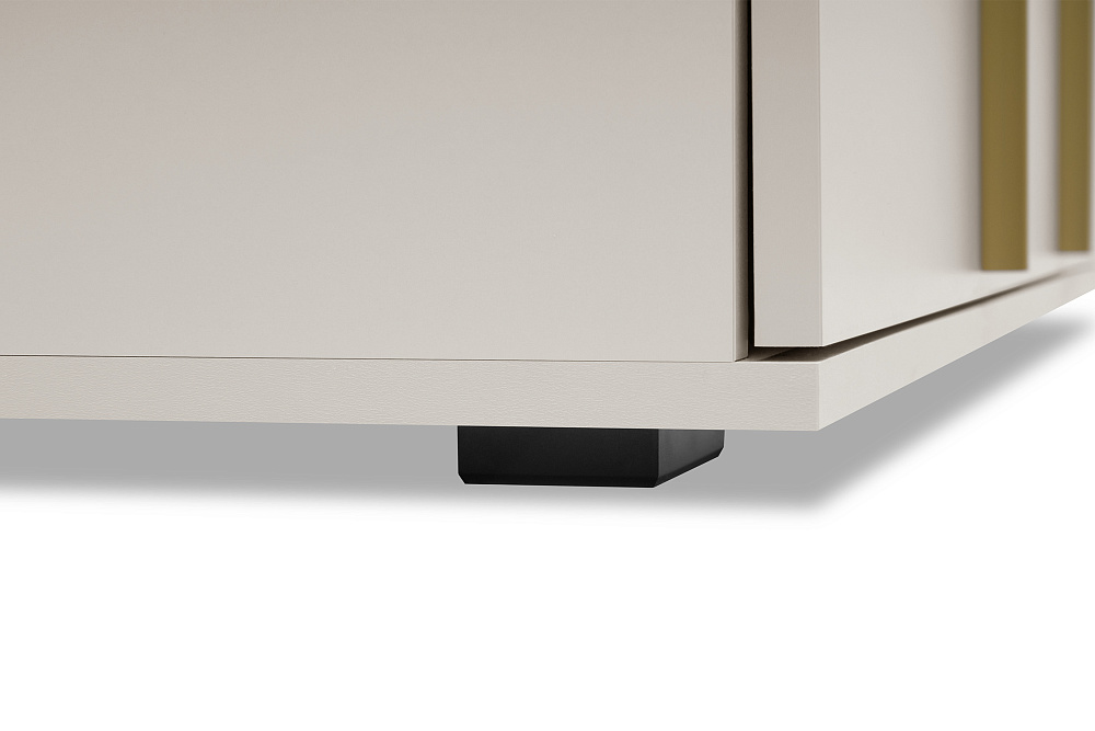 Шкаф 3-х створчатый с антресолью Норд кашемир