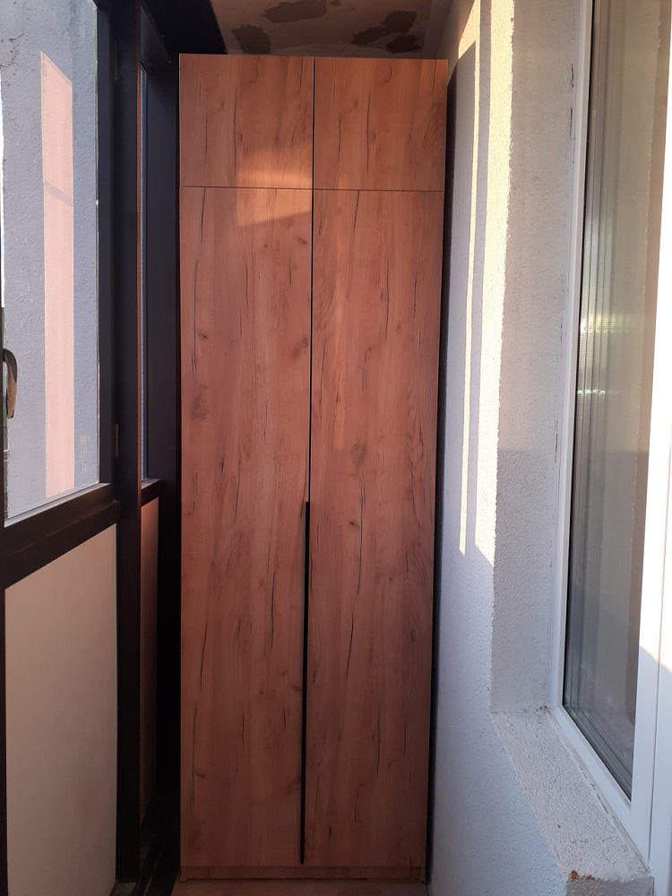 Шкаф 2-х створчатый Тивина белый текстурный