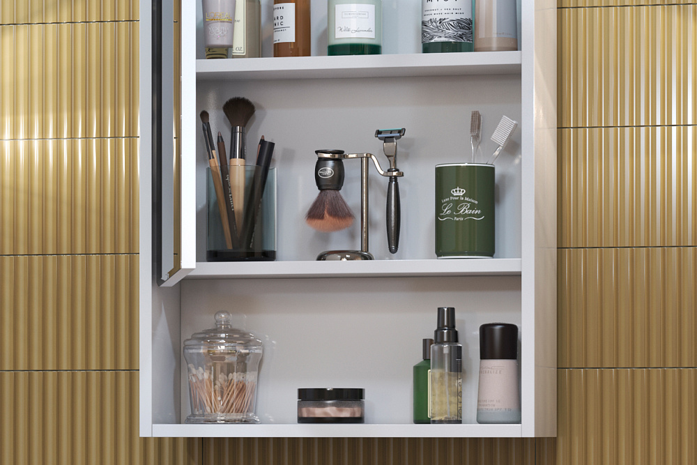 Зеркало-шкаф Urban белый