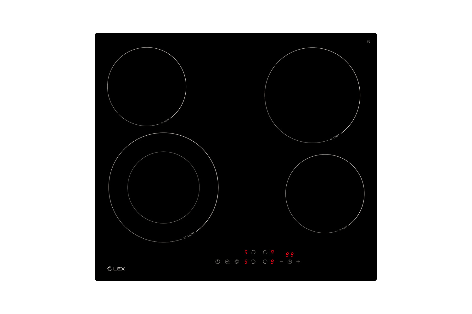 Электрическая варочная панель LEX EVH 6041 BL