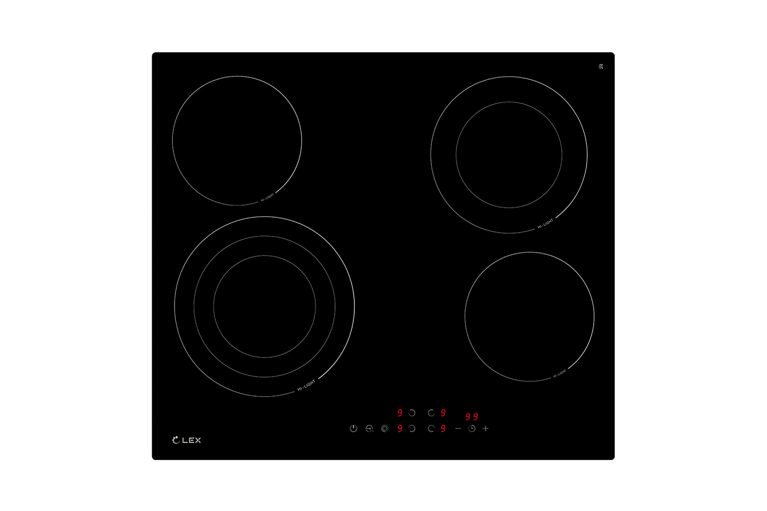 Электрическая варочная панель LEX EVH 6042 BL