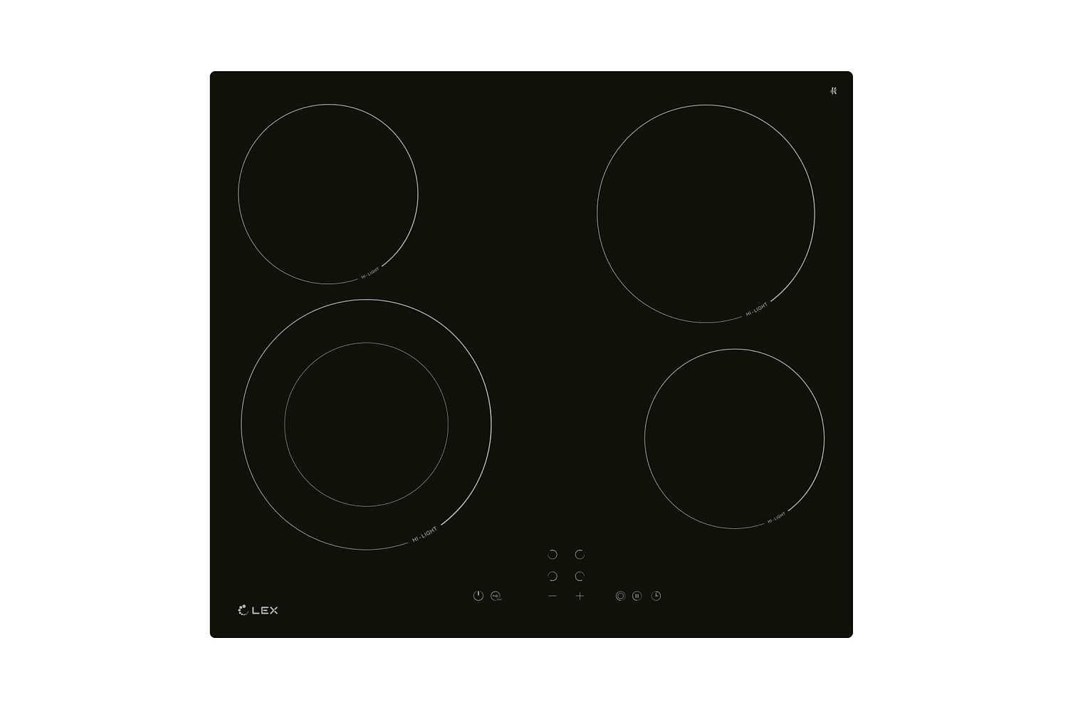 Электрическая варочная панель LEX EVH 641A BL