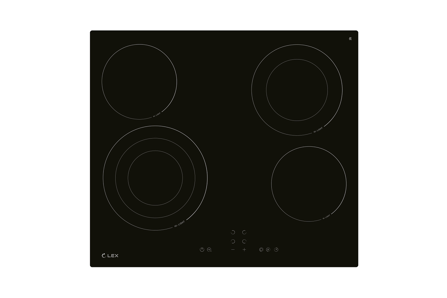 Электрическая варочная панель LEX EVH 642B BL