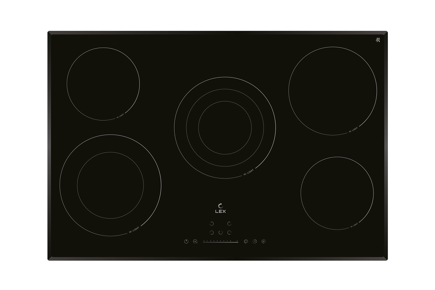 Электрическая варочная панель LEX EVH 772A BL