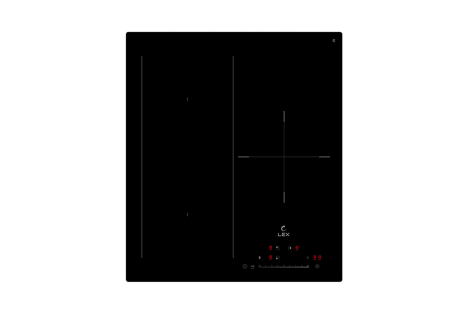Индукционная варочная поверхность LEX EVI 431A BL