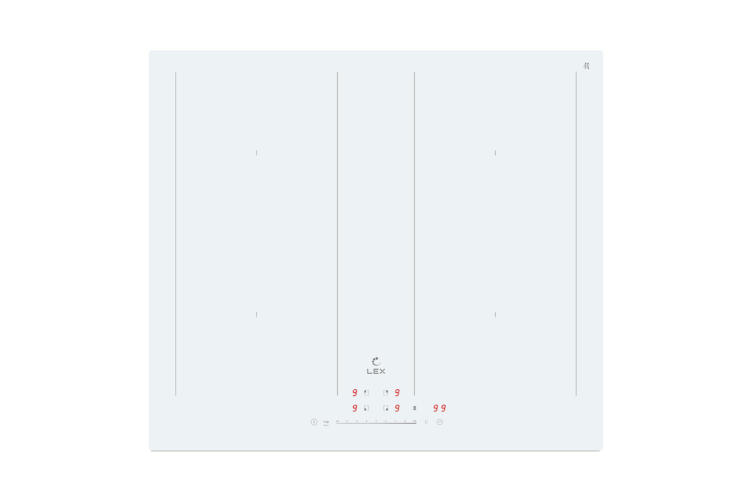 Индукционная варочная поверхность LEX EVI 641B WH