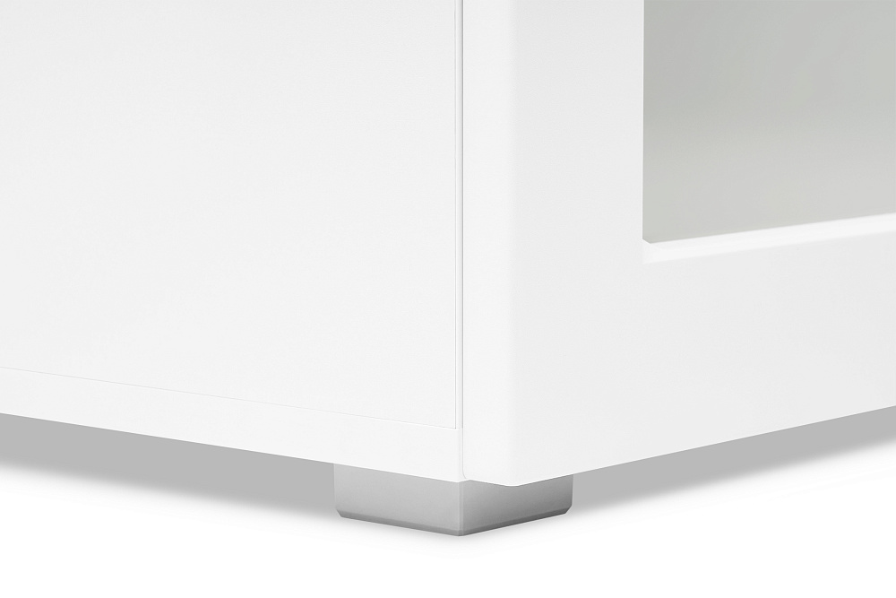 Шкаф-витрина Остин 16.394.02 белый шагрень / дуб крафт золотой