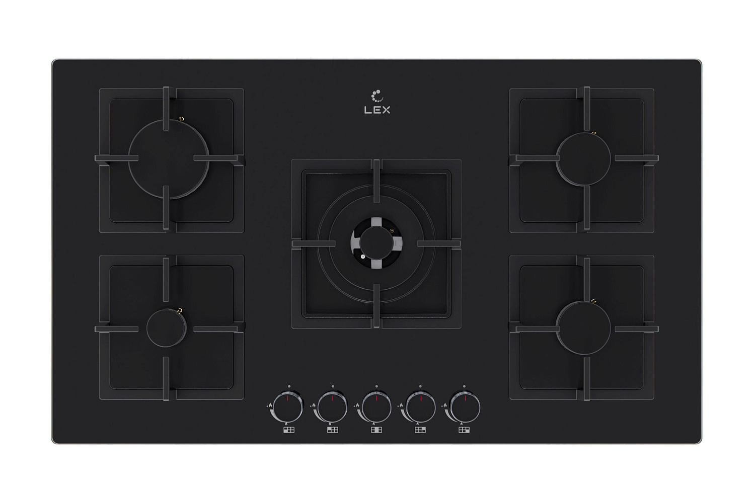 Газовая варочная поверхность LEX GVG 954 BBL