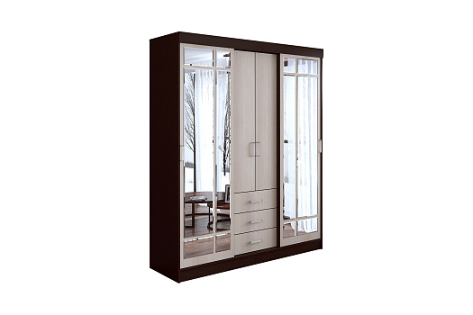 Шкаф-купе Маэстро венге / лоредо