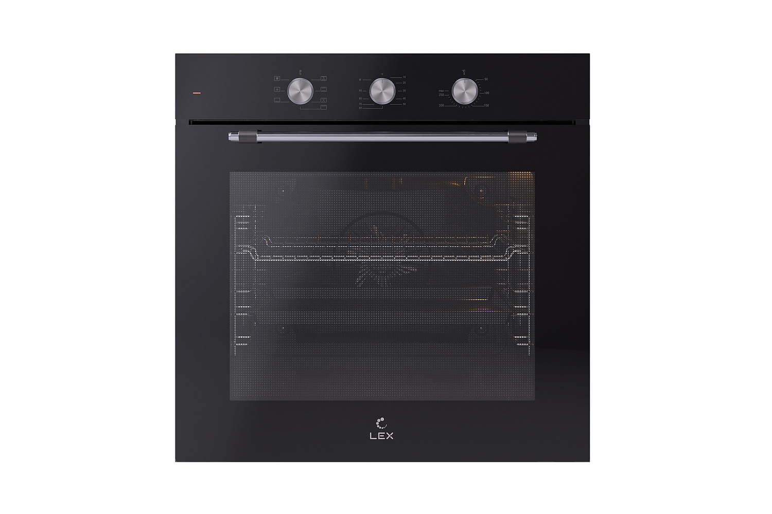 Встраиваемый духовой шкаф LEX EDP 670 BL MAX