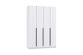 Шкаф 4-х створчатый Брандо белый матовый