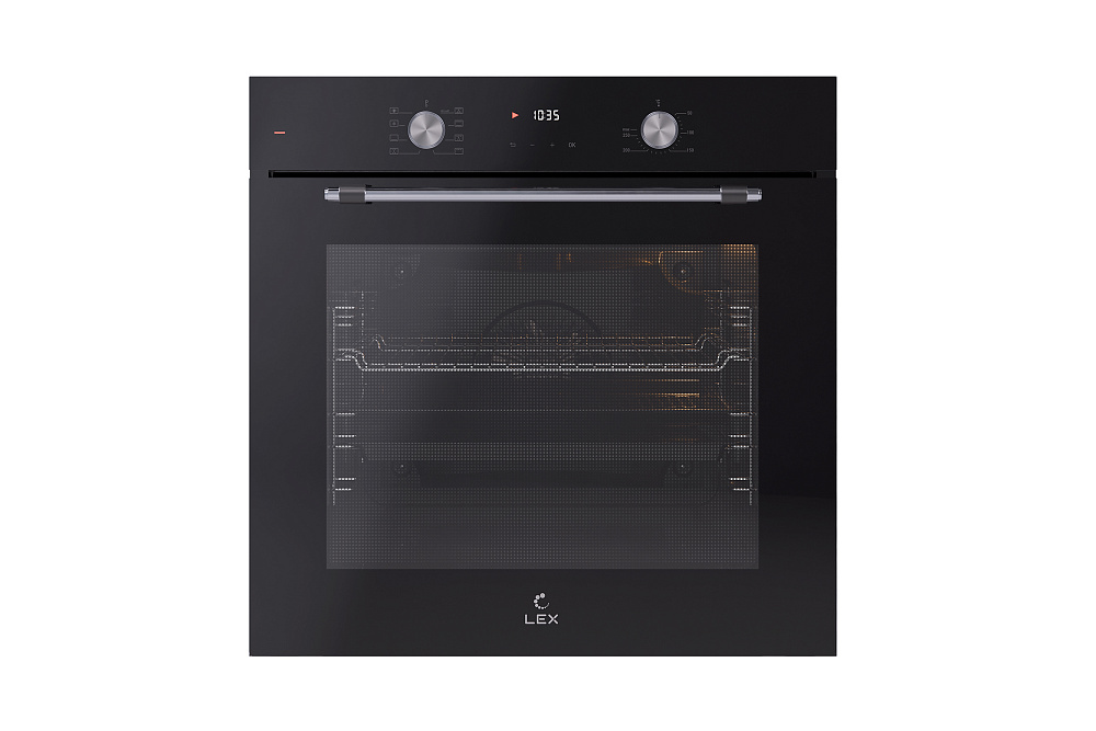 Встраиваемый духовой шкаф LEX EDP 680 BL MAX