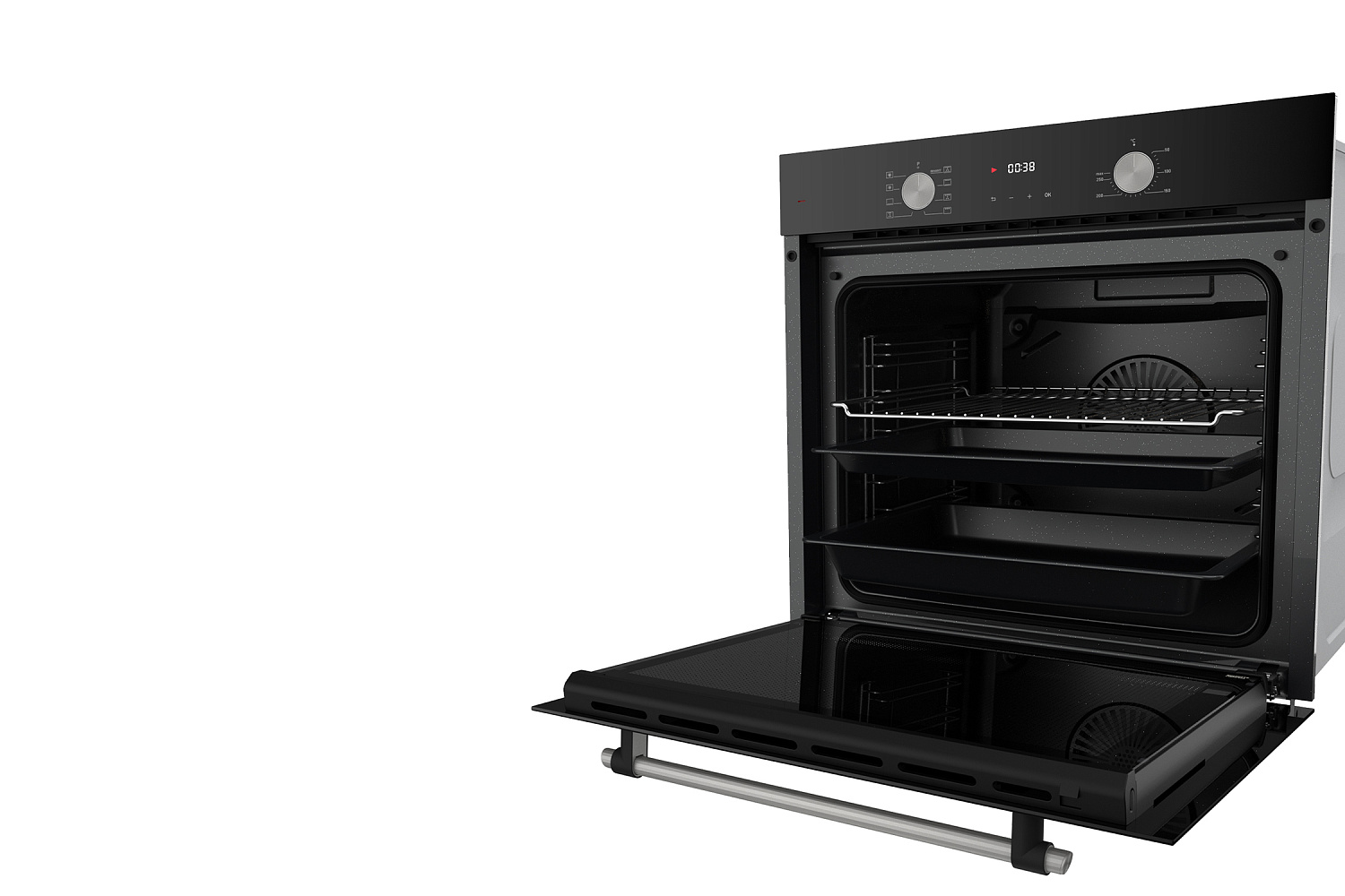 Встраиваемый духовой шкаф LEX EDP 680 BL MAX