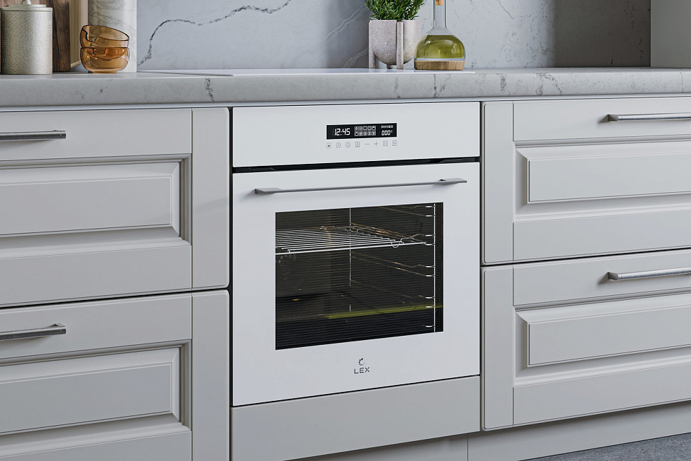 Встраиваемый духовой шкаф LEX EDS 100 WH