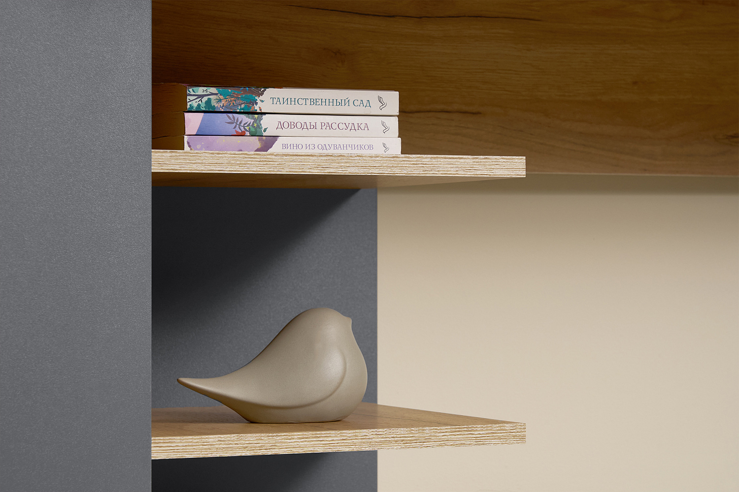 Стол компьютерный №1 дуб крафт / графит