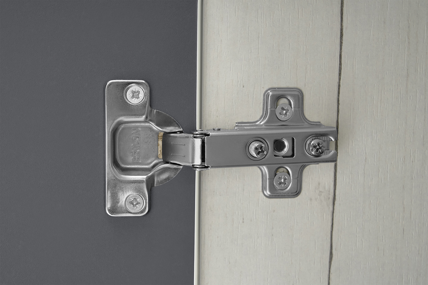 Стол компьютерный №1 дуб крафт белый / графит