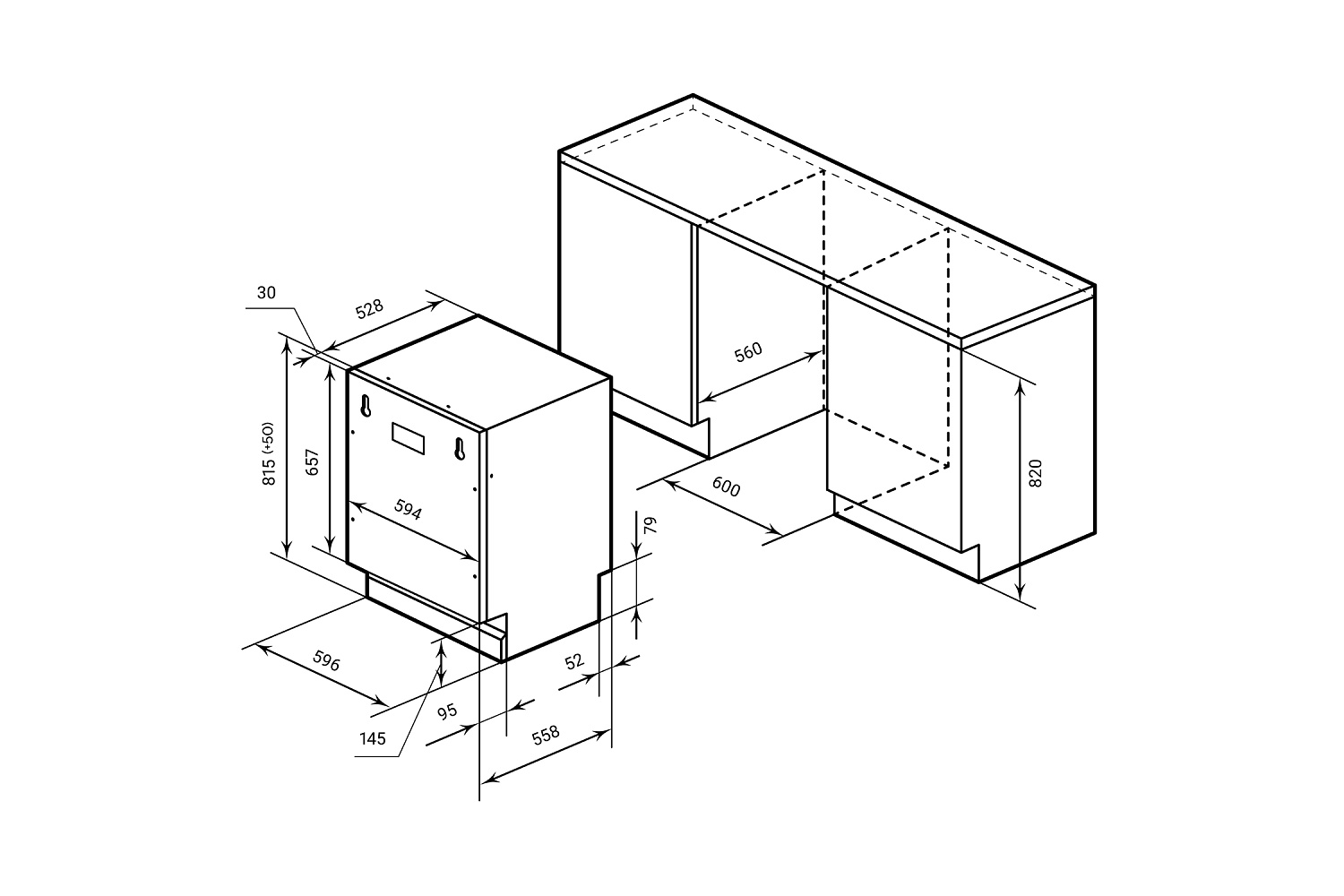 Встраиваемая посудомоечная машина LEX PM 6053N
