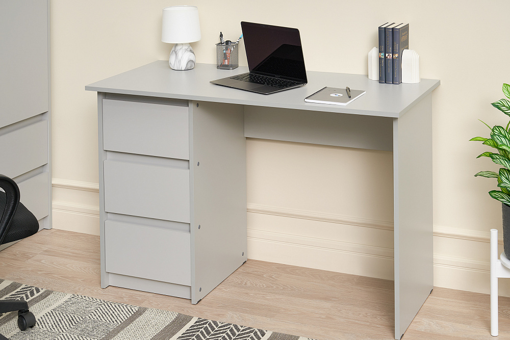 Стол письменный Айден серый