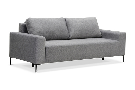 Диван шагающая еврокнижка Майм светло-серый