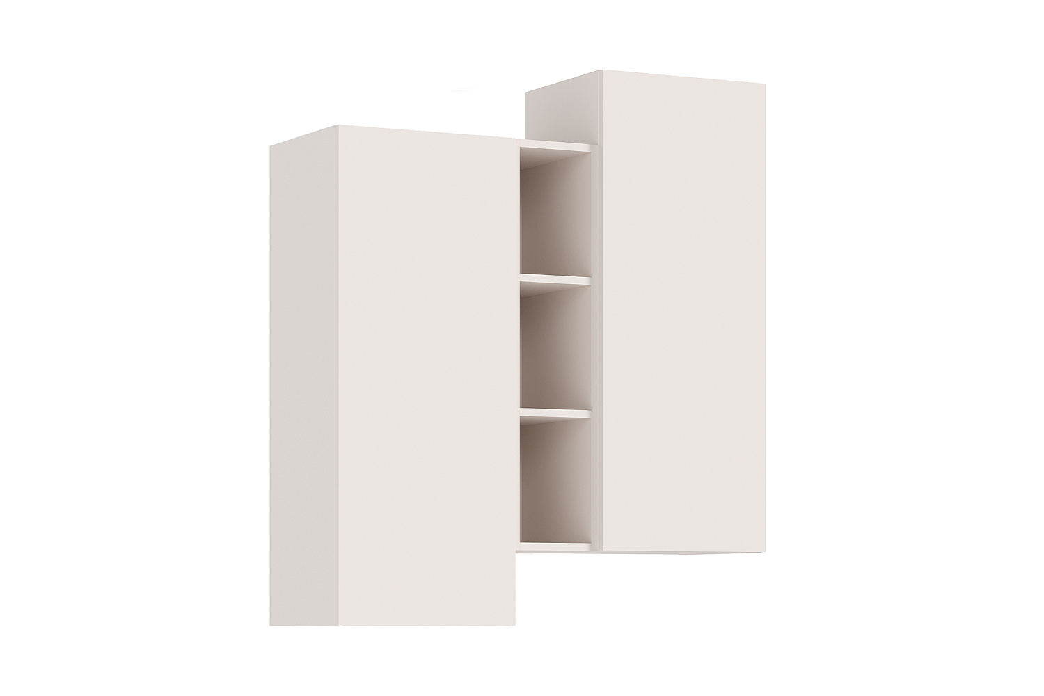 Шкаф подвесной комбинированный Норд кашемир