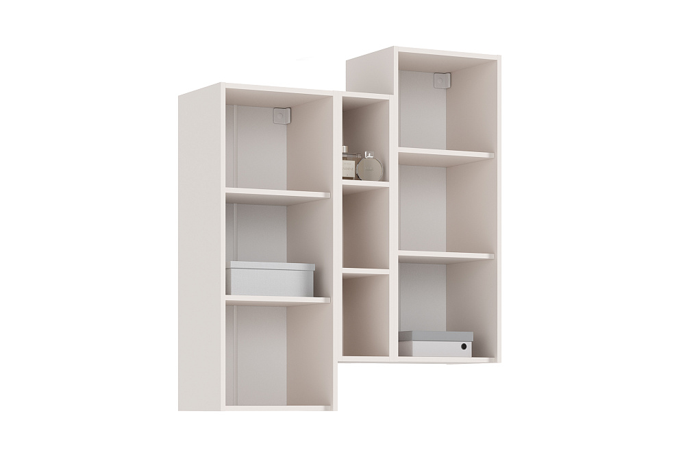 Шкаф подвесной комбинированный Норд кашемир