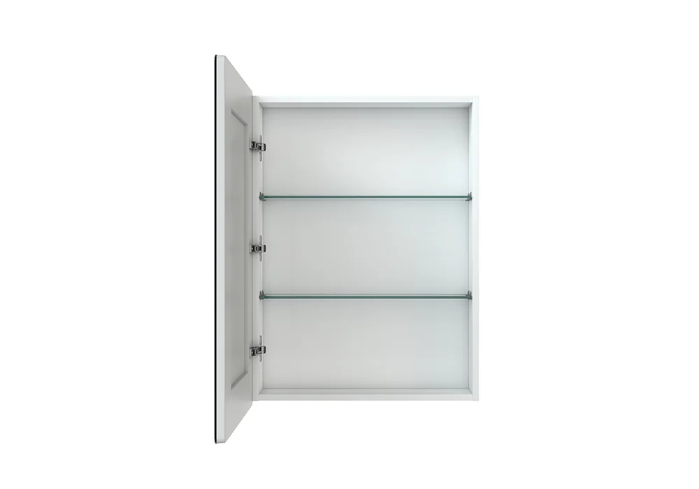 Фото 3 Зеркало-шкаф Geometry 60 с LED подсветкой Размеры Ш 59.7 х В 79