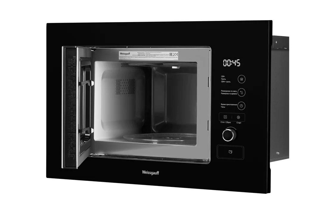 Встраиваемая микроволновка Weissgauff BMWO-209 PDB Размеры Ш 59.4 х Г 34.4 х В 38.2 фото 3 Фото 3 Встраиваемая микроволновка Weissgauff BMWO-209 PDB Размеры Ш 59.4 х Г 34.4 х В 38.2