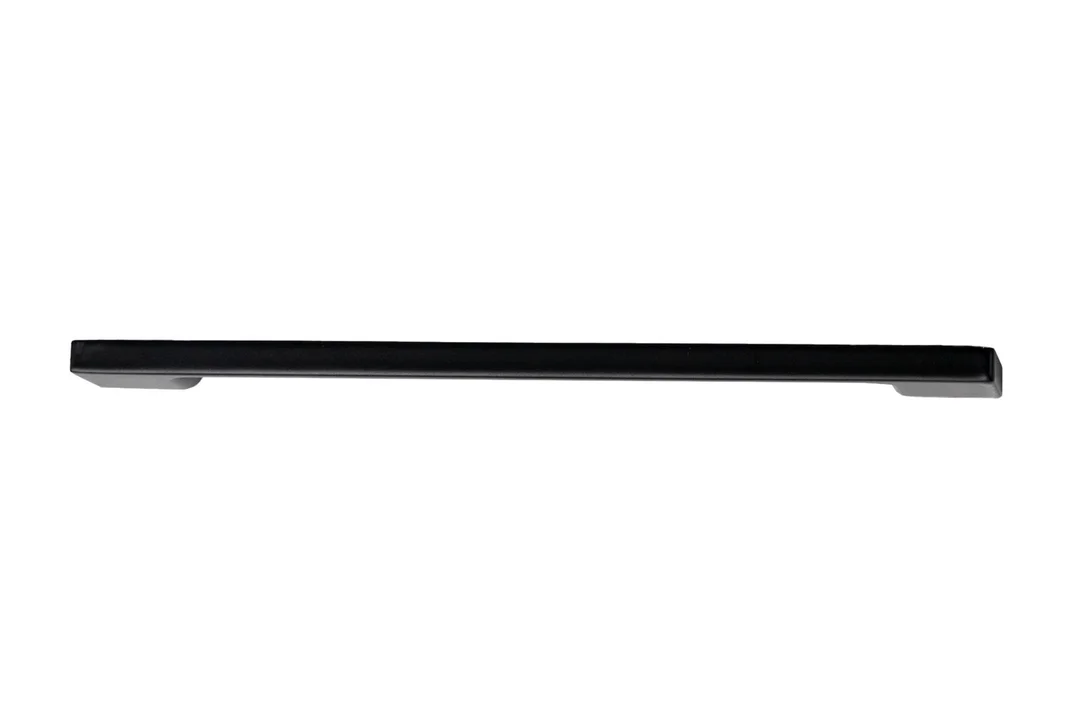 Фото 4 Ручка мебельная AK705 128 черный матовый Размеры Д 15.4 х Ш 0.75 х В 2.5 ["Metal_MATERIAL"]