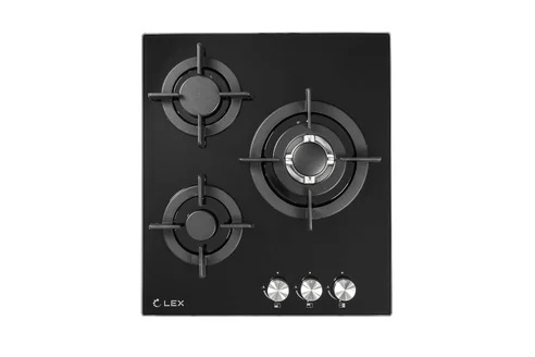 Фото 1 Газовая варочная поверхность GVG 430 BL Размеры Ш 45 х Г 51