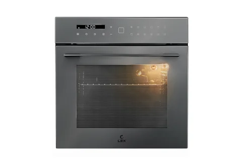Фото 1 Встраиваемый духовой шкаф LEX EDS 101 GR Размеры Ш 59.5 х Г 53 х В 59.5