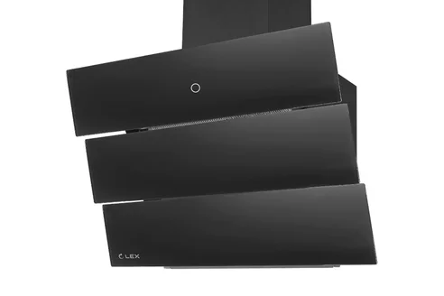 Фото 1 Наклонная вытяжка RIO GS 600 BLACK Размеры Ш 59.5 х Г 33.6 х В 91.7