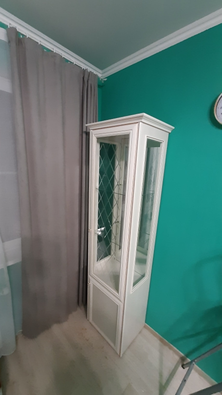 Пенал с витриной Парма венге