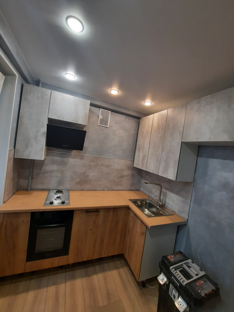 Столешница 38 мм № 39 Г канадская хижина