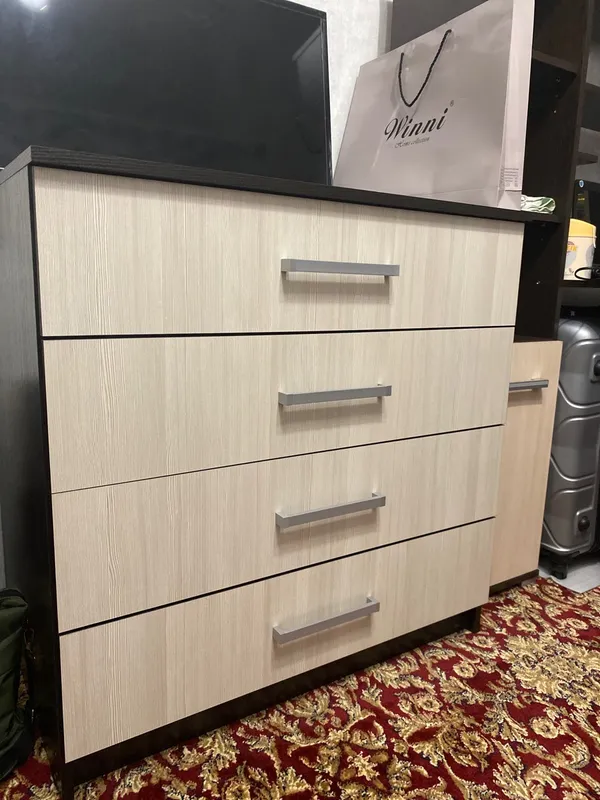 Комод с 4-мя ящиками Фиеста венге / лоредо