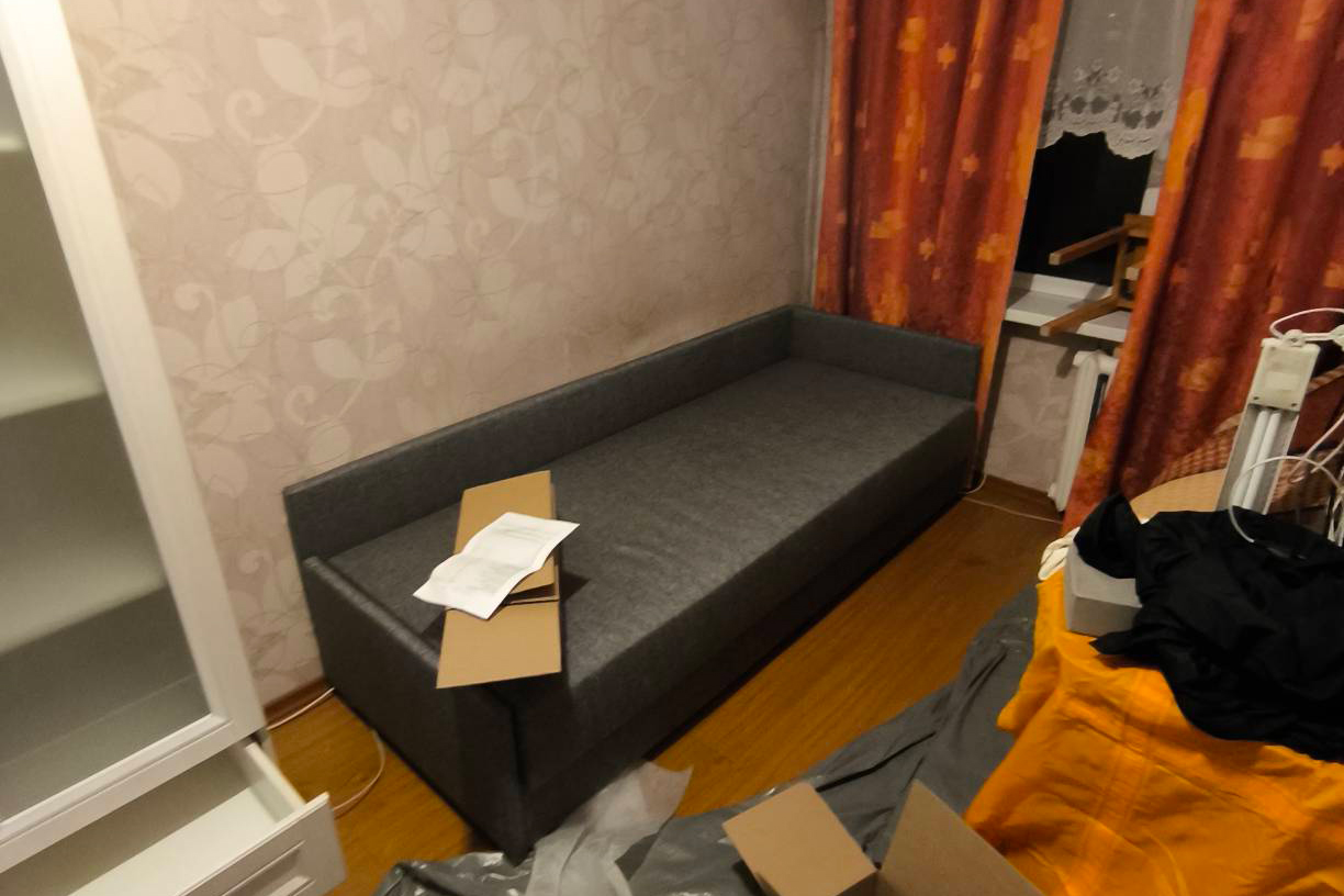 Тахта Гарди серая