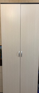 Шкаф 2-х створчатый комбинированный без зеркала Ронда сосна карелия