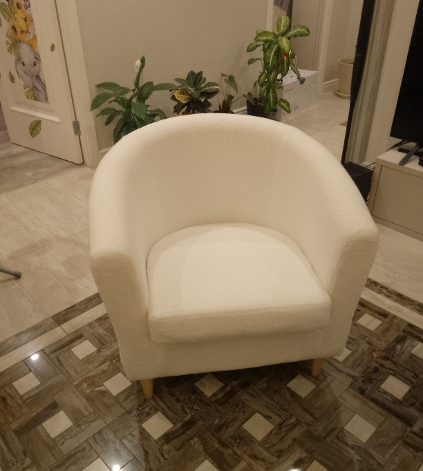 Кресло Вета велюр синий