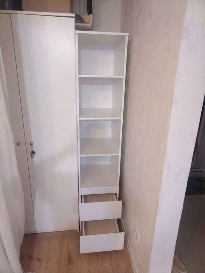 Стеллаж ПН-18 Симпл белый